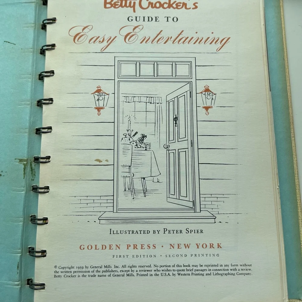 Betty Crocker’s Guide to Easy Entertaining Cook Book - Picture 4 of 9